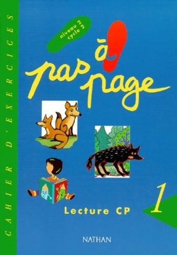 Livrenpoche : Pas à page lecture CP niveau 2 cycle 2. Cahier d'exercices n°1 - Claude Giribone - Livre