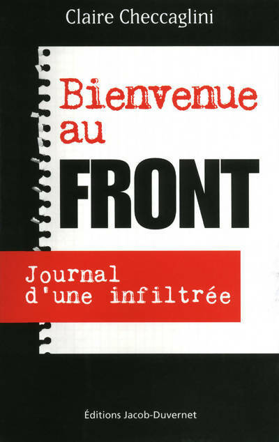 Livrenpoche : Bienvenue au front ! - Claire Checcaglini - Livre