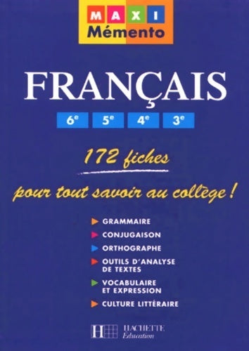Livrenpoche : Français 6e, 5e, 4e, 3e - Collectif - Livre