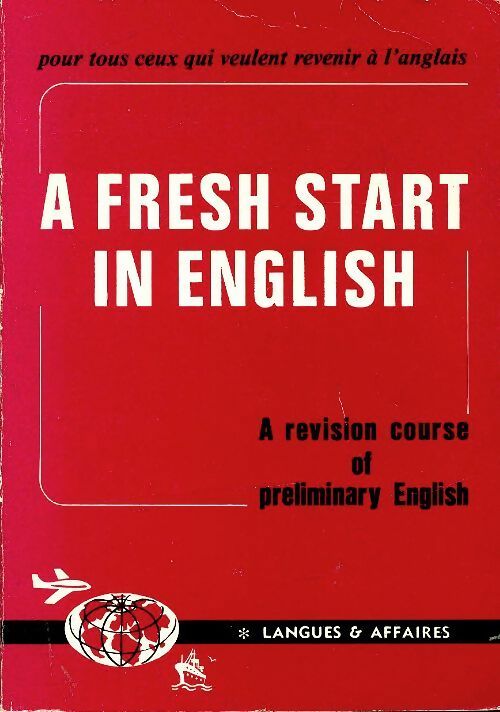 Livrenpoche : A fresh start in English - M.J Tournier - Livre