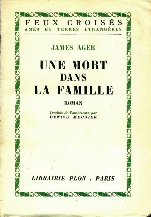 Livrenpoche : Une mort dans la famille - James Agee - Livre