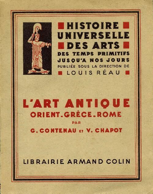 Livrenpoche : L'art antique - Georges Contenau - Livre