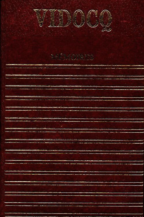 Livrenpoche : Mémoires - Eugène-François Vidocq - Livre