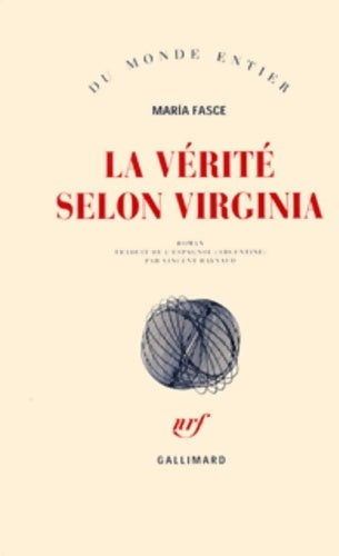 Livrenpoche : La vérité selon Virginia - María Fasce - Livre