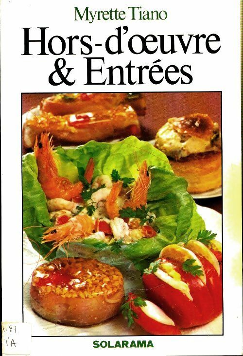 Livrenpoche : Hors-d'oeuvre et entrées - Myrette Tiano - Livre