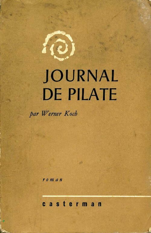 Livrenpoche : Journal de Pilate - Werner Koch - Livre