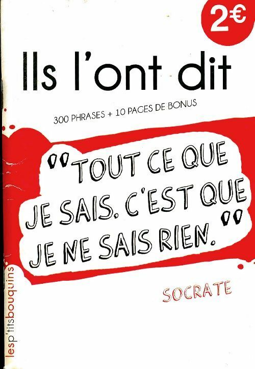 Livrenpoche : Ils l'ont dit - Collectif - Livre