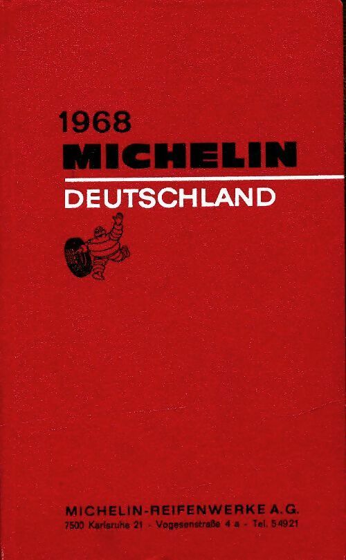 Deutschland 1968 - Collectif -  Guide rouge - Livre