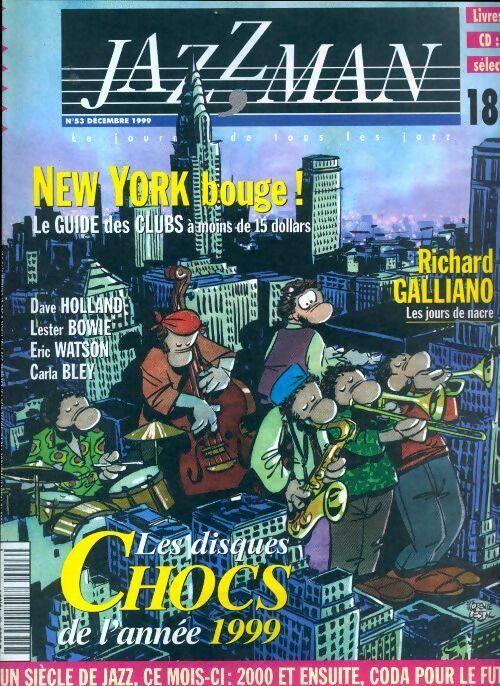 Jazzman n°53 : New York bouge ! - Collectif -  Jazzman - Livre