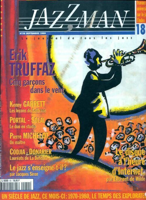 Jazzman n°50 : Erik Truffaz - Collectif -  Jazzman - Livre