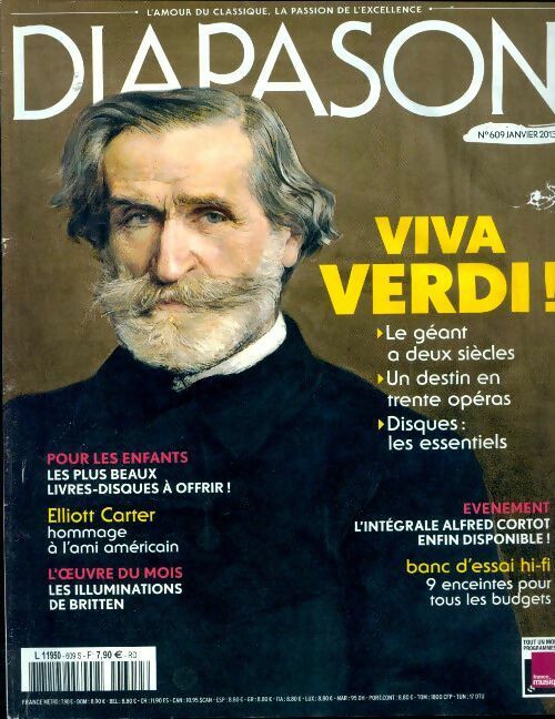 Livrenpoche : Diapason n°609 : Viva Verdi ! - Collectif - Livre