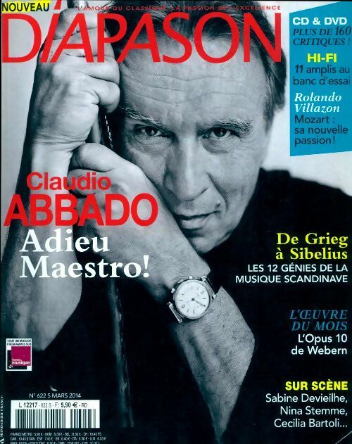 Diapason n°622 : Claudio Abbado - Collectif -  Diapason - Livre