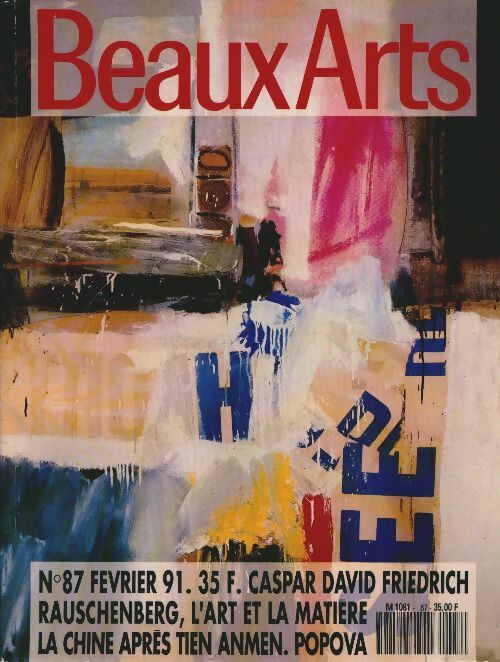 Livrenpoche : Beaux-Arts Magazine n°87 : Caspar David Friedrich - Collectif - Livre
