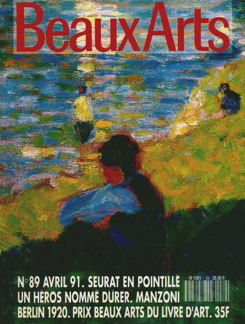 Livrenpoche : Beaux-Arts Magazine n°89 : Seurat en pointillé - Collectif - Livre