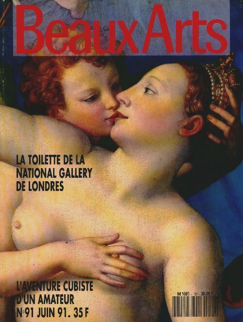 Livrenpoche : Beaux-Arts Magazine n°91 : La toilette de la National Gallery de Londres - Collectif - Livre