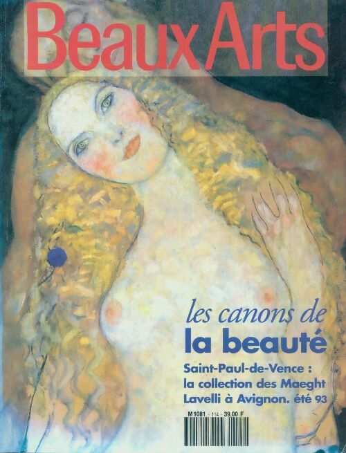 Livrenpoche : Beaux-Arts Magazine n°114 : Les canons de la beauté - Collectif - Livre