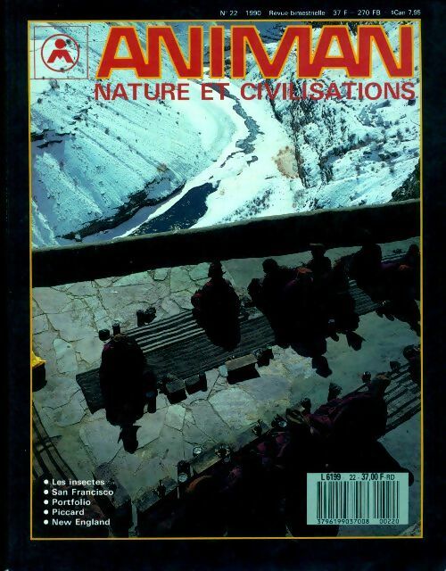 Livrenpoche : Animan n°22 : Les insectes - San Francisco - Piccard - New England - Collectif - Livre