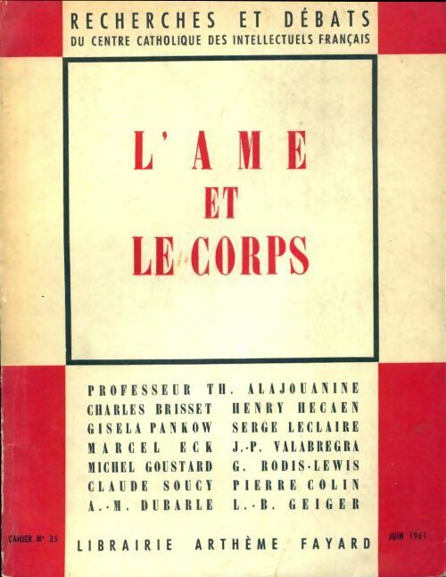 Livrenpoche : L'âme et le corps - Collectif - Livre
