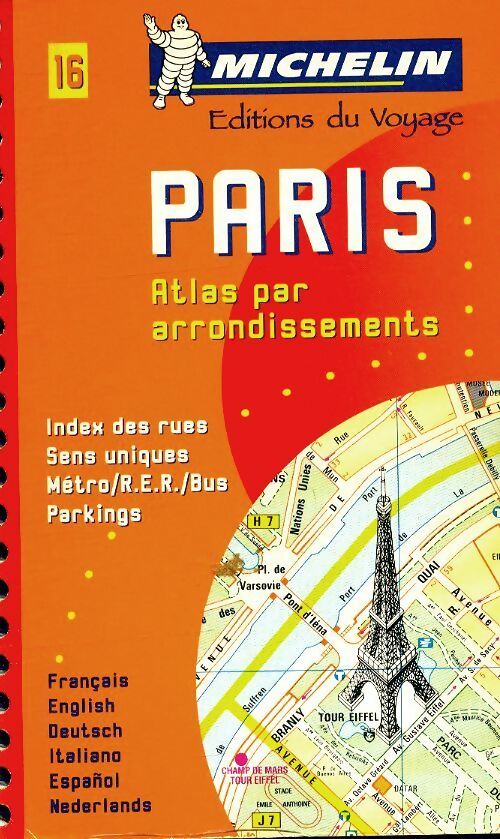 Livrenpoche : Paris plan. Par arrondissement spirale - Collectif - Livre