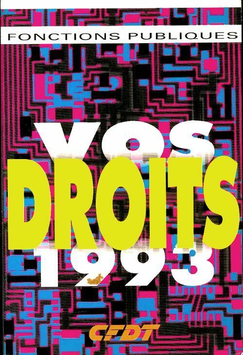Livrenpoche : Vos droits 1993 - Collectif - Livre