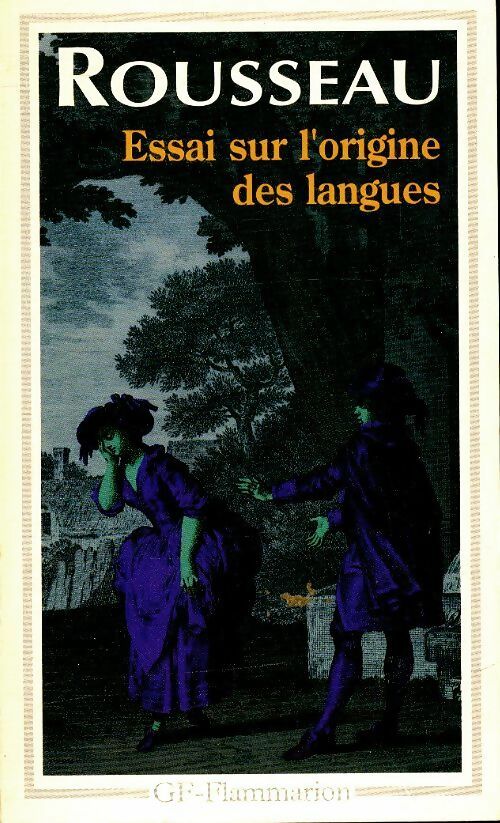Livrenpoche : Essai sur l'origine des langues et autres textes sur la musique - Jean-Jacques Rousseau - Livre