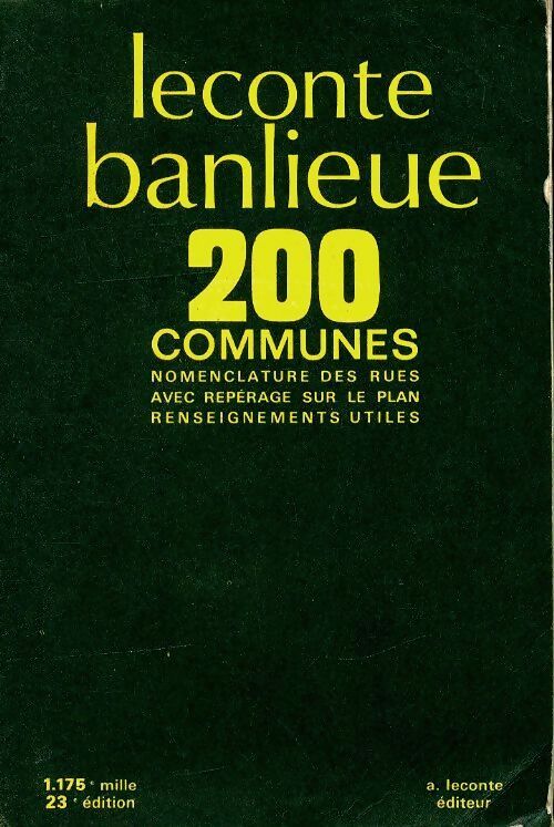 Livrenpoche : Banlieue 200 communes - Collectif - Livre