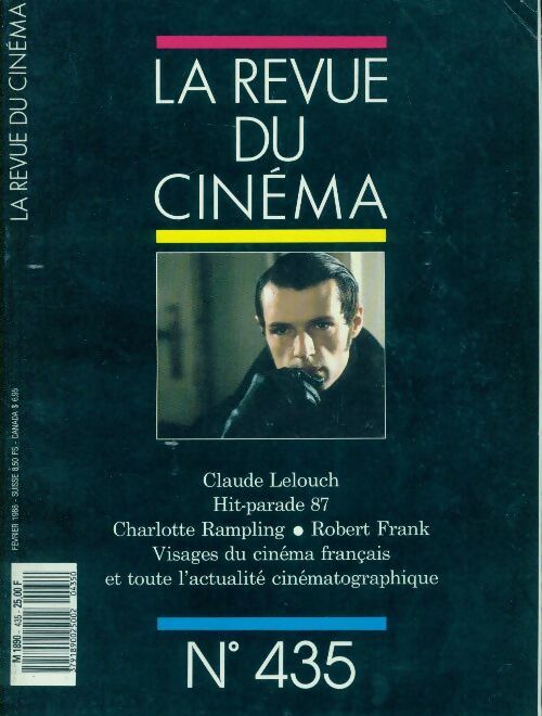 Livrenpoche : La revue du cinéma n°435 : Claude Lelouch / HIt parade 87 / ... - Collectif - Livre