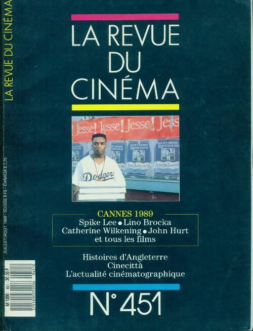 Livrenpoche : La revue du cinéma n°451 : Cannes 1989 - Collectif - Livre