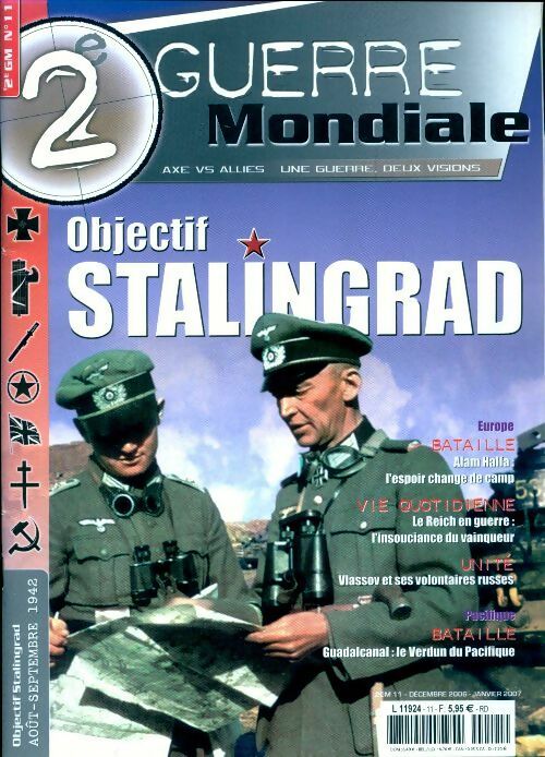 Livrenpoche : 2e guerre mondiale n°11 : Objectif Stalingrad - Collectif - Livre