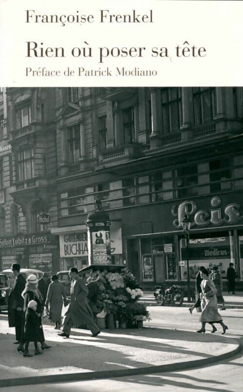 Livrenpoche : Rien où poser sa tête - Françoise Frenkel - Livre