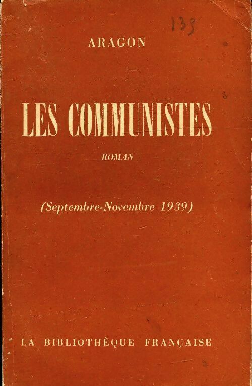 Livrenpoche : Les communistes - Louis Aragon - Livre