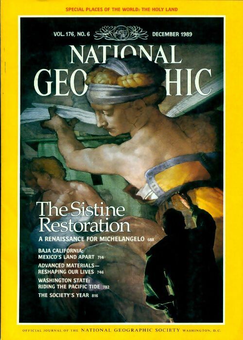 National Geographic US n°176-6 : The Sistine Restoration - Collectif -  National Geographic US - Livre