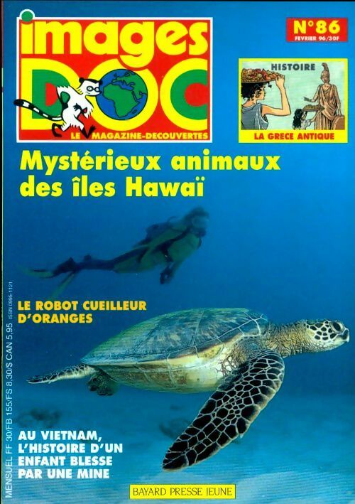 Livrenpoche : Images doc n°86 : mystérieux animaux des îles Hawai - Collectif - Livre