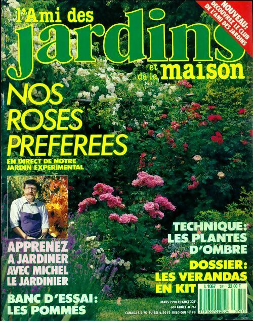 Livrenpoche : L'ami des jardins et de la maison n°761 : Nos roses préférées - Collectif - Livre