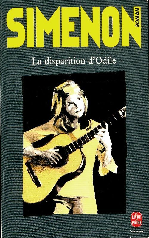 Livrenpoche : La disparition d'Odile - Georges Simenon - Livre