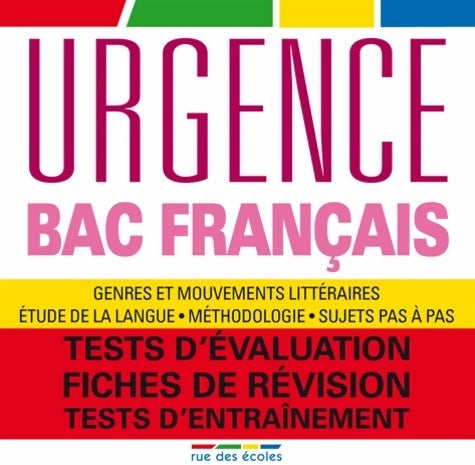 Urgence bac français 1re - Nicolas Le Flahec -  Rue des écoles GF - Livre
