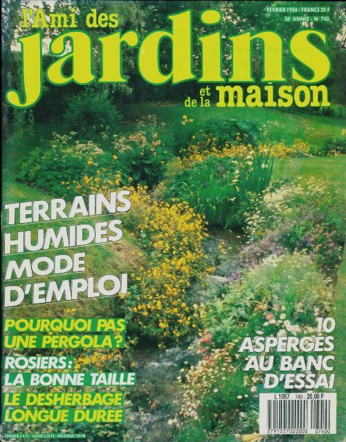 Livrenpoche : L'ami des jardins et de la maison n°740 : Terrains humides mode d'emploi - Collectif - Livre