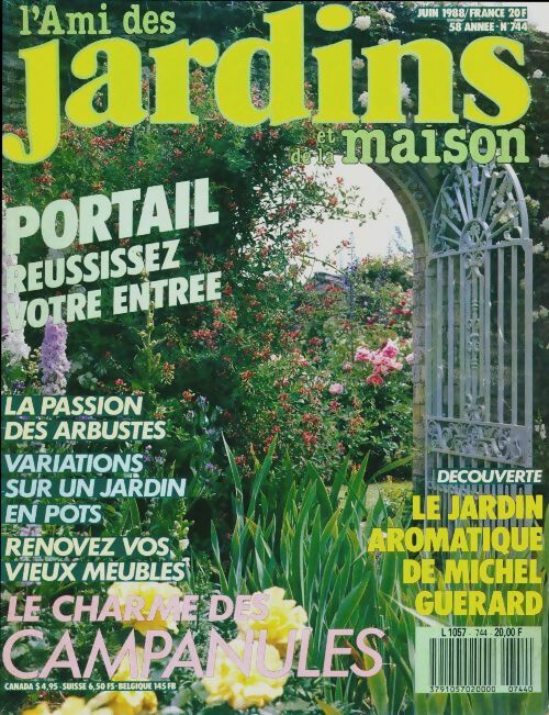Livrenpoche : L'ami des jardins et de la maison n°744 : Portail, réussissez votre entrée - Collectif - Livre