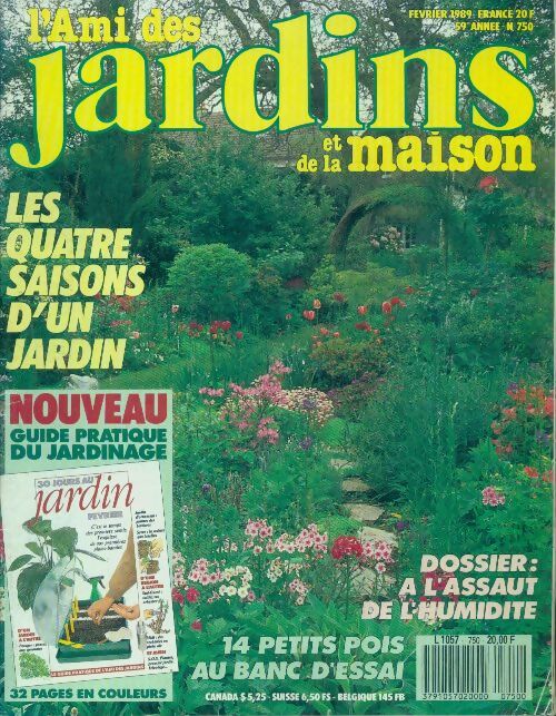 Livrenpoche : L'ami des jardins et de la maison n°750 : Les quatre saisons d'un jardin - Collectif - Livre