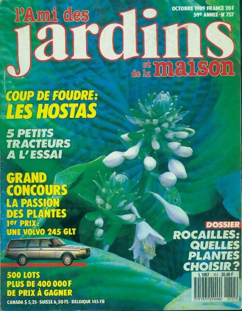 Livrenpoche : L'ami des jardins et de la maison n°757 : Les hostas - Collectif - Livre