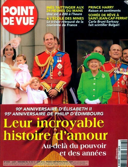 Livrenpoche : Point de vue n°3543 : Leur incroyable histoire d'amour - Collectif - Livre