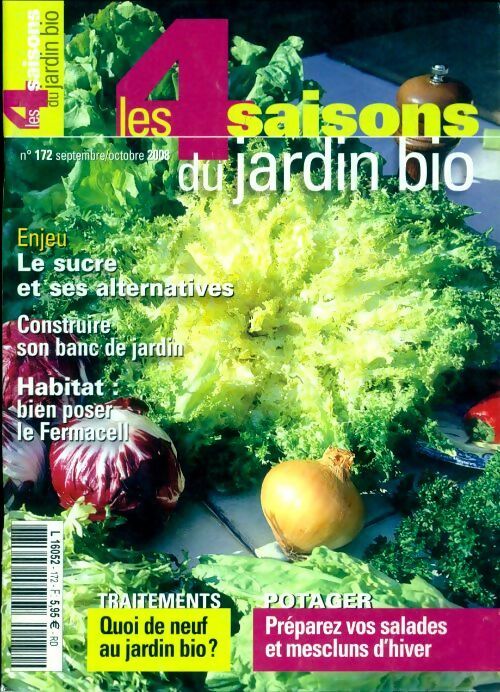 Livrenpoche : Les 4 saisons du jardin bio n°172 - Collectif - Livre