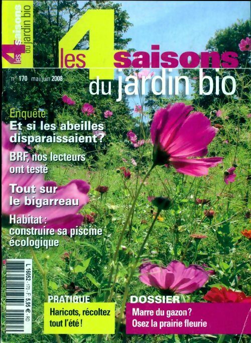 Livrenpoche : Les 4 saisons du jardin bio n°170 - Collectif - Livre