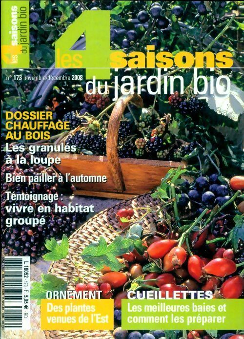 Livrenpoche : Les 4 saisons du jardin bio n°173 - Collectif - Livre