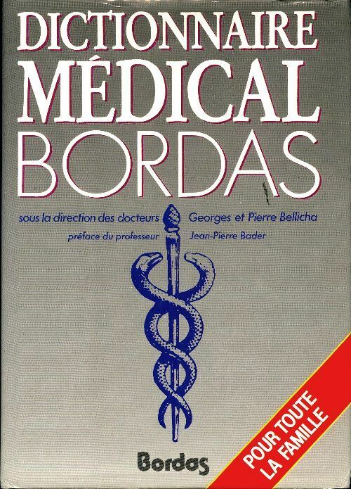Livrenpoche : Dictionnaire médical  - Georges Bellicha, Bellicha - Livre