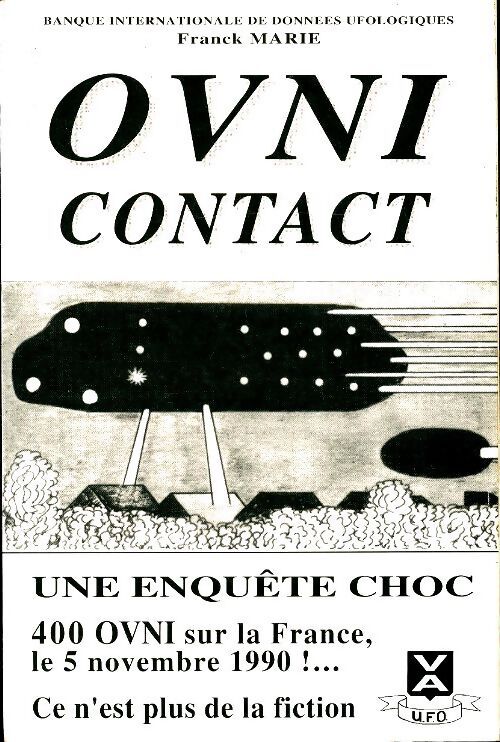 Ovni contact - Franck Marie - Livre