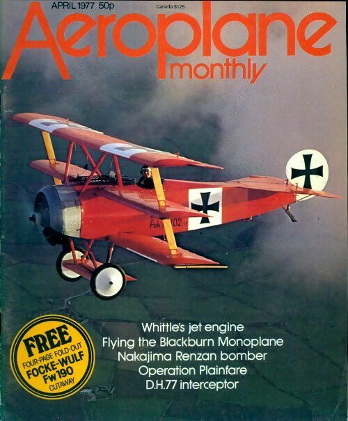 Livrenpoche : Aeroplane monthly vol 5 n°4 - Collectif - Livre