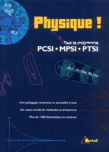 Physique mpsi, pcsi, ptsi - Collectif - Livre