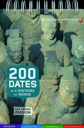 Livrenpoche : 200 dates de l'histoire du monde - Jean-Michel Billioud - Livre