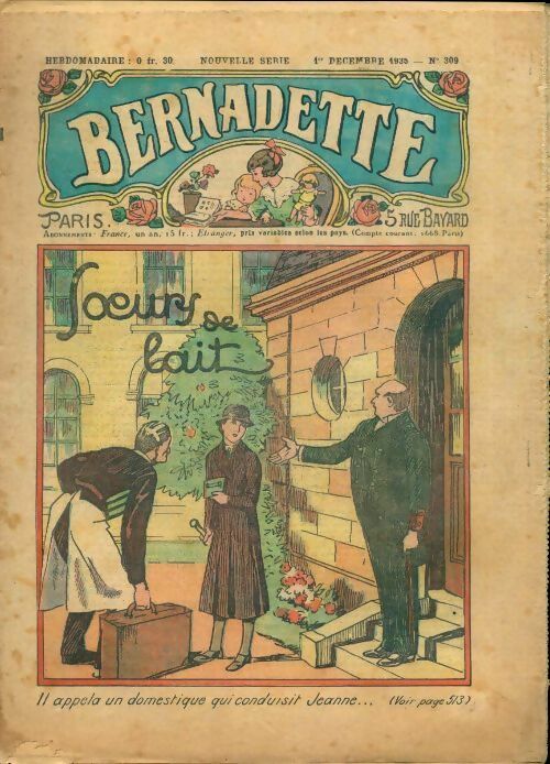 Livrenpoche : Bernadette n°309 : Soeurs de lait - Collectif - Livre